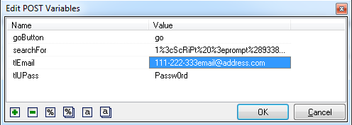 variable editor Variable Editor