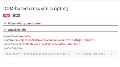 DOM-based XSS
