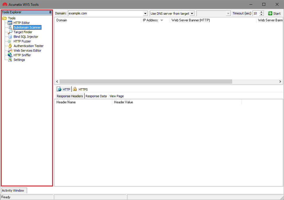 Getting Started With The Acunetix Subdomain Scanner