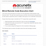 Blind Out-of-band Remote Code Execution vulnerability testing added to AcuMonitor
