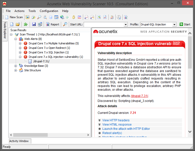 Acunetix vulnerability scanner 7 crack