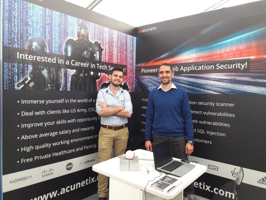 Acunetix stand at KSU
