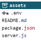 node.js .env files