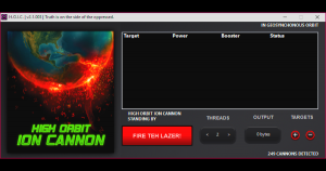 What is the High Orbit Ion Cannon