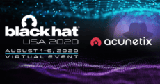 Acunetix Exhibiting at Black Hat USA 2020