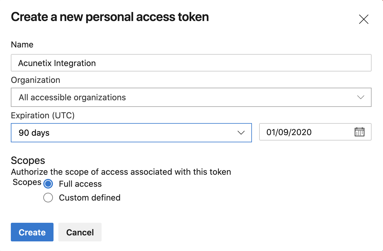 Acunetix Azure DevOps Integration