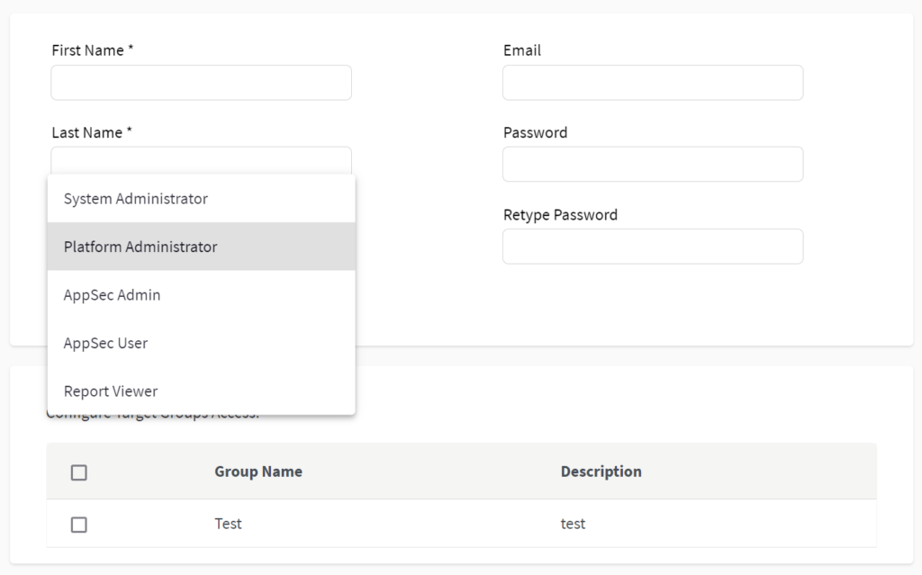 Acunetix improves default roles